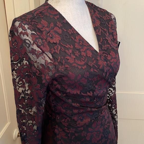 Ganni Lace Wrap Dress - Picture 9 of 10